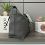 Loewe Large Cubi Messenger Bag-Deep grey