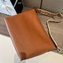 Loewe Large Cubi Messenger Bag-Camel