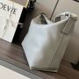 Loewe Large Cubi Messenger Bag-Ash grey