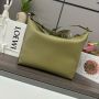 Loewe Large Cubi Messenger Bag-Olive