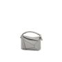 Loewe Mini Puzzle in Grained Calfskin -Ash grey