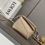 Loewe Mini Puzzle in Grained Calfskin -Beige