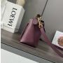 Loewe Small Puzzle in Classic Calfskin-Burgundy 