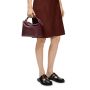 Loewe Small Puzzle in Classic Calfskin-Burgundy 