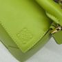 Loewe Small Puzzle in Classic Calfskin-Grass Green