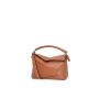 Loewe Small Puzzle in Classic Calfskin-brown