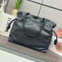 Loewe Large Flamenco Bag-Black