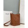 Celine Cuir Triomphe Small Bucket Bag 