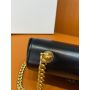 Celine Cuir Triomphe Chain Shoulder Bag 