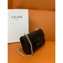 Celine Cuir Triomphe Chain Shoulder Bag 