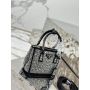 Prada Galleria Satin Mini Bag with Crystals  