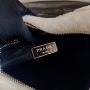 Shearling shoulder bag