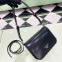 Prada Brushed leather shoulder bag