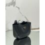 Prada medium leather tote bag