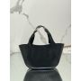 Prada medium leather tote bag