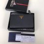 Prada Saffiano Compact Wallet 