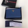 Prada Saffiano Compact Wallet 