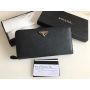 Prada Saffiano Zippy wallet 