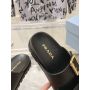 Prada Leather strap slides, 35-45