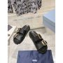 Prada Leather strap slides, 35-45