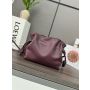 Loewe Mini Flamenco Bag-Burgundy