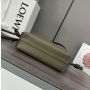 Loewe Mini Flamenco Bag-Olive green