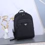 Prada Re-Nylon and Saffiano leather backpack