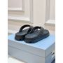 Prada 2Y3130-1 3545 Rubber thong sandal, 35-41