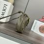 Loewe Mini Flamenco Purse Clutch-Olive green