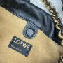 Loewe Mini Flamenco Purse Clutch-Black