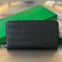 Bottega Veneta Intrecciato Zip Around Wallet 