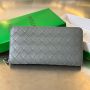 Bottega Veneta Intrecciato Zip Around Wallet 