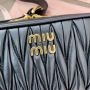 Miu Miu Matelasse Shoulder Bag