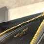 Saint Laurent Cassandre Zipped Card Case 