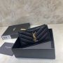 Saint Laurent Cassandre Zipped Card Case 