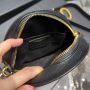 Saint Laurent Vinyle Round Camera Bag 