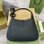 Gucci Jackie 1961 Medium Shoulder Bag-Black 