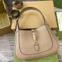 Gucci Jackie 1961 Small Shoulder Bag-Taupe