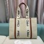 Chloe Woody Medium Tote