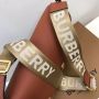 Burberry Check and Leather Note Bag