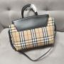 Burberry Check and leather Bag