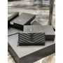 Saint Laurent Cassandre Zip Around Wallet 