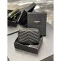 Saint Laurent Cassandre Compact Zip Around wallet 