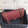 Medium Chanel Classic Handbag in Grained Leather 