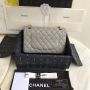 Medium Chanel Classic Handbag in Grained Leather 