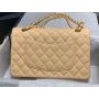 Medium Chanel Classic Handbag in Grained Leather 