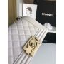 Small Boy Chanel Handbag in Grained leather 