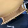 Medium Boy Chanel Handbag  in Lambskin 