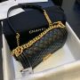 Medium Boy Chanel Handbag  in Lambskin 