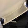 Medium Boy Chanel Handbag  in Lambskin 